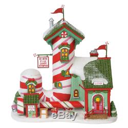 Dept 56 North Pole Series Holiday Time Christmas Snow Village Houses Candy NEW