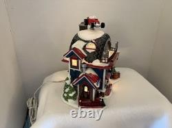 Dept 56 North Pole Series Hot Wheel's Custom Car Shop NIB