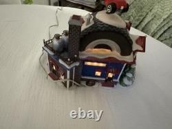 Dept 56 North Pole Series Hot Wheels Custom Car Shop 5656784 + Accessory WORKS