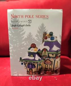 Dept 56 North Pole Series Jingle & Jangle's Bells- Nib