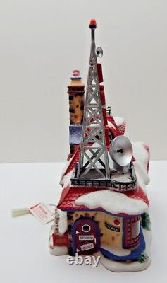 Dept 56 North Pole Series KOLD Radio #56761 Old Stock withBx/Lt Cord