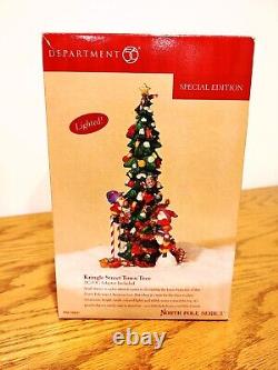 Dept 56 North Pole Series Kringle Street Town Tree #56847 Special Edition Nib