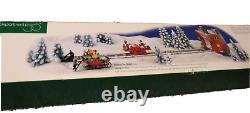 Dept 56 North Pole Series LOADING THE SLEIGH 52735 Train Christmas in Box