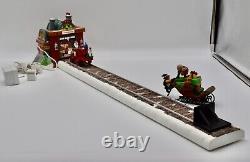 Dept 56 North Pole Series LOADING THE SLEIGH Complete Tested Works #52732 Train