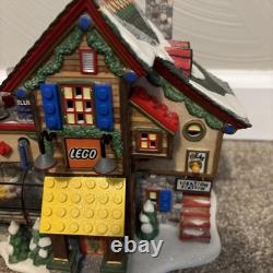Dept. 56 North Pole Series Lego Building Creation Station