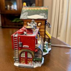 Dept. 56 North Pole Series Lego Building Creation Station 2001 Christmas Vintage