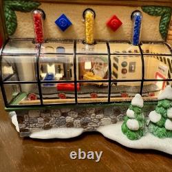 Dept. 56 North Pole Series Lego Building Creation Station 2001 Christmas Vintage