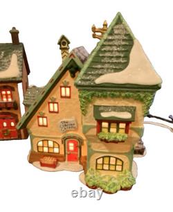 Dept 56 North Pole Series Lot of 5 Houses Boxed plus 3 Accessories Gazette Orlys