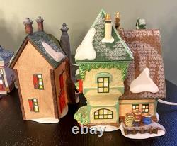 Dept 56 North Pole Series Lot of 5 Houses Boxed plus 3 Accessories Gazette Orlys