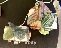 Dept 56 North Pole Series Lot of 5 Houses Boxed plus 3 Accessories Gazette Orlys
