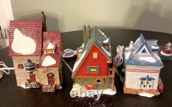 Dept 56 North Pole Series Lot of 5 Houses Boxed plus 3 Accessories Gazette Orlys Dept 56 North Pole Series Lot of 5 Houses Boxed plus 3 Accessories Gazette Orlys