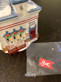 Dept 56 North Pole Series Lot of 5 Houses Boxed plus 3 Accessories Gazette Orlys