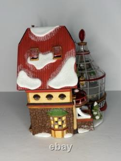 Dept 56 North Pole Series M&M's Candy Factory In Box Works Great
