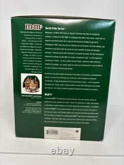 Dept 56 North Pole Series M&M's Candy Factory In Box Works Great
