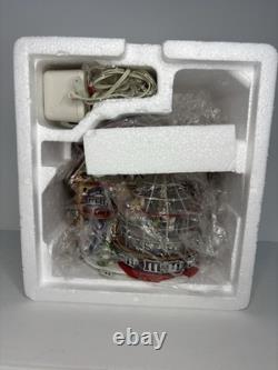 Dept 56 North Pole Series M&M's Candy Factory In Box Works Great