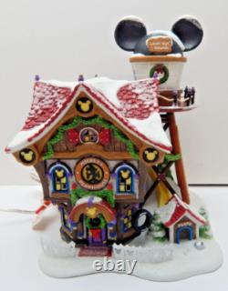 Dept 56 North Pole Series Mickey's North Pole Holiday House #56759 Old Stk withBox