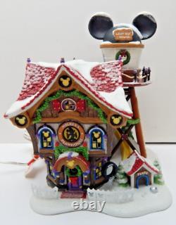 Dept 56 North Pole Series Mickey's North Pole Holiday House #56759 Old Stk withBox