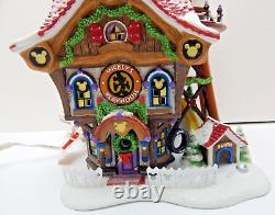 Dept 56 North Pole Series Mickey's North Pole Holiday House #56759 Old Stk withBox