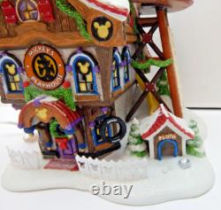 Dept 56 North Pole Series Mickey's North Pole Holiday House #56759 Old Stk withBox