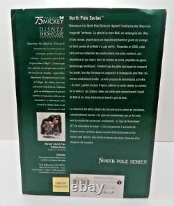 Dept 56 North Pole Series Mickey's North Pole Holiday House #56759 Old Stk withBox