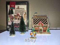 Dept 56 North Pole Series Mrs. Claus' Cookie Supplies 4028702 with Accessories