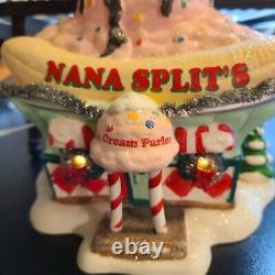 Dept 56 North Pole Series, Nana Splits Ice Cream Parlor