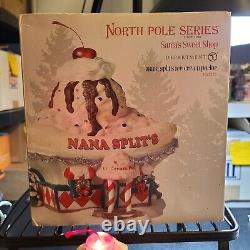 Dept 56 North Pole Series, Nana Splits Ice Cream Parlor