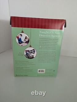 Dept 56 North Pole Series Naughty Or Nice Detective Agency Christmas Village