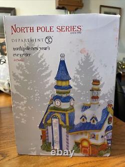 Dept 56 North Pole Series New Years Eve Center