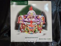 Dept 56 North Pole Series North Pole Board Games Factory #56.56789