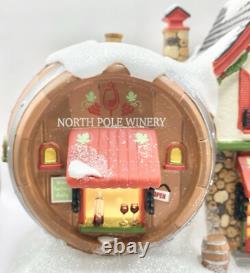 Dept 56 North Pole Series North Pole Winery Building 6009765