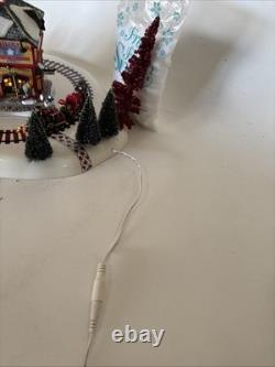 Dept 56 North Pole Series North Star Commuter Train Station #56782 Complete Set