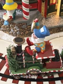 Dept 56 North Pole Series North Star Commuter Train Station #56782 Complete Set