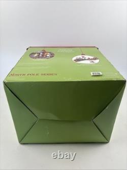 Dept 56 North Pole Series North Star Commuter Train Station #56782 Complete Set