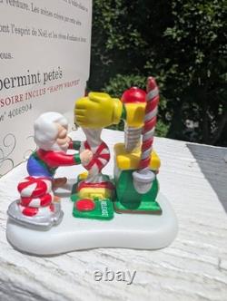 Dept 56 North Pole Series Peppermint Pete's 4016904 Original Packaging