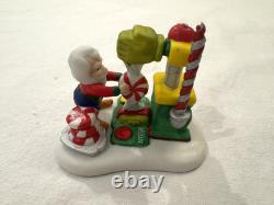 Dept 56 North Pole Series Peppermint Pete's #4016904 Works See Video Box