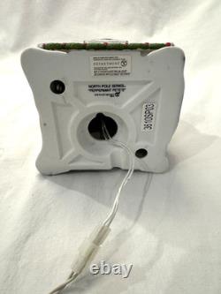 Dept 56 North Pole Series Peppermint Pete's #4016904 Works See Video Box