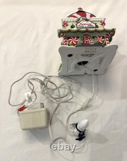 Dept 56 North Pole Series Peppermint Pete's #4016904 Works See Video Box