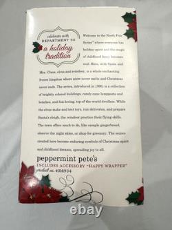 Dept 56 North Pole Series Peppermint Pete's #4016904 Works See Video Box