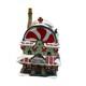Dept. 56 North Pole Series Peppermint Pete's With Light No Box Or Accessory Flaw