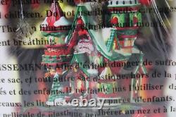Dept 56 North Pole Series Poinsettia Palace Collectors' Edition Light Up House