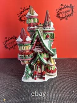 Dept 56 North Pole Series Poinsettia Palace Display Anywhere Lighting (D-4)
