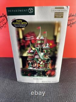 Dept 56 North Pole Series Poinsettia Palace Display Anywhere Lighting (D-4)