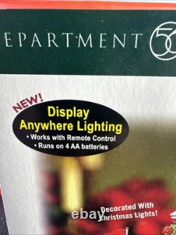 Dept 56 North Pole Series Poinsettia Palace Display Anywhere Lighting (D-4)