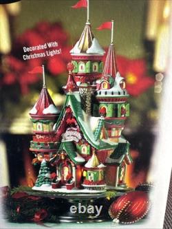 Dept 56 North Pole Series Poinsettia Palace Display Anywhere Lighting (D-4)