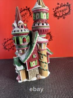 Dept 56 North Pole Series Poinsettia Palace Display Anywhere Lighting (D-4)