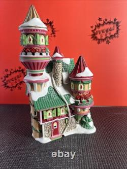 Dept 56 North Pole Series Poinsettia Palace Display Anywhere Lighting (D-4)