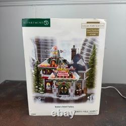 Dept 56 North Pole Series ROBBIES ROBOT FACTORY #799998 with Box
