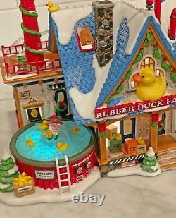 Dept 56 North Pole Series RUBBER DUCK FACTORY 799920 Christmas House Department