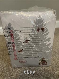 Dept. 56 North Pole Series Reindeer Stables Rudolph